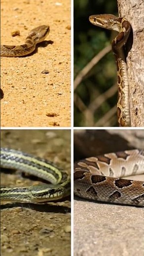 Varied Locomotion: Snakes move in several ways, including the classic S-shaped lateral undulation