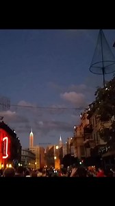 Waiting for the Osborne Family Spectacle of Dancing Lights during its final season #waltdisneyworld #disneyshollywoodstudios #osbornespectacleofdancinglights #disneyholidays #holidays #holidaymagic #epiphany #threekings #lookingback #waybackwednesday #fblifestyle #disneyover50 | DisneyOver50