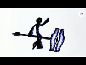 Easy Stickman Drawing | Step By Step | Tutorial |