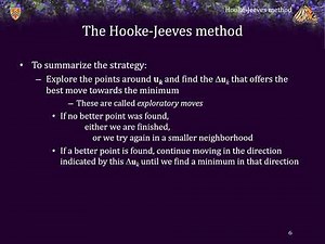 8.2.1 Hooke-Jeeves method