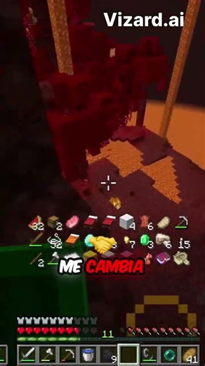 Sobreviviendo al Nether y tradeando con Piglins #viral #challenge #minecraft #humor