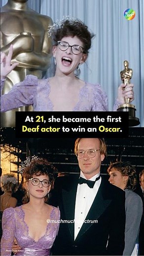 Marlee Matlin’s Deaf Oscar win! Representation in Hollywood