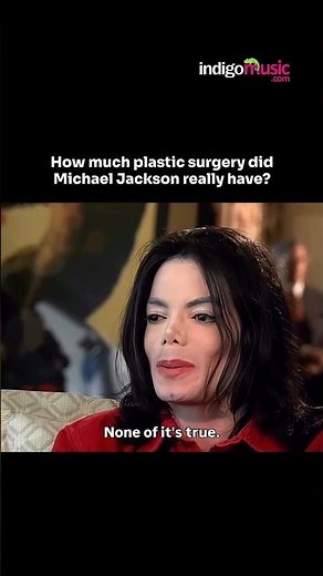 The Michael Jackson Plastic Surgery Question He Faced for Years #shorts