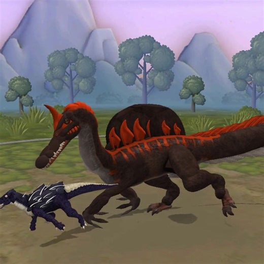 NEW SPINOSAURUS DROPPED WAKE UP Also Haolong Dongi is an absolutely awesome dinosaur too, what a time to be alive! #spinosaurusmirabilis #spino #dinosaurs #spore #fyp