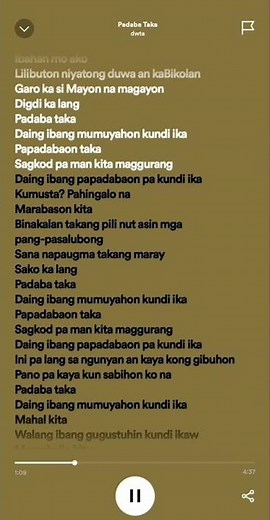 Padaba Taka #lyrics #lyricvideo #music #spotify #padaba_taka #dwta