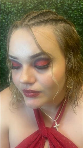 Did this beautiful girls graduation makeup for Cosmetology School #makeup #makeupartist #mualife