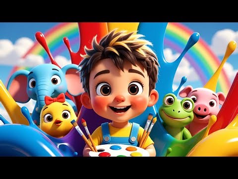 Learn Colors with Fun 🌈 | Magic Color World for Kids | Educational Cartoon#LearnColors#ColorsForKids