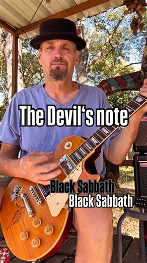 Toby Hefley on Instagram: "The Devil’s note I have read where this note was forbidden to be played in some religions years ago. As a kid it always scare me in the song Black Sabbath #Guitar #BlackSabbath #Ozzy #Oklahoma #Texas #California #Canada #Mexico #Australia #UnitedKingdom #London #Italy #Rome #Spain #Brazil #florida"