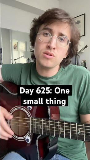 Day 625 - one small thing - Oliver Richman