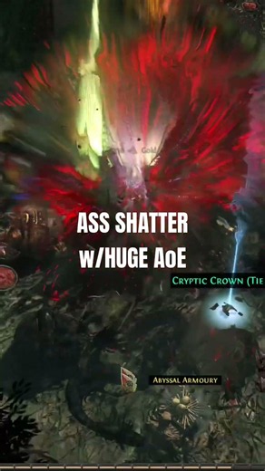 EARTHSHATTER W/HUGE AOE #poe2 #pathofexile2