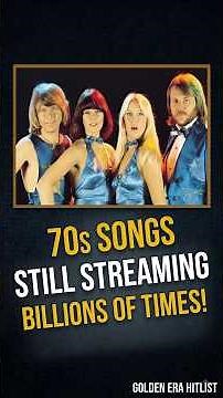 The 10 Biggest 70s Songs on Streaming Platforms #70s80s90smusichits