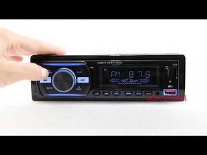 Stereo Audio Remote Control MP3 Player 1 Din AUX/TF/USB FM BT Car Radio Vehicle Car MP3 Player
