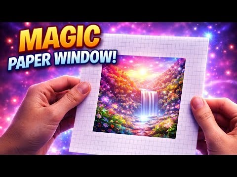 Paper Square Magic ✨ Easy DIY Paper Craft
