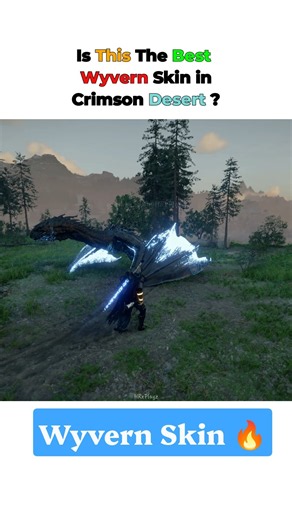 Is this the Best Wyvern Skin?? 🐲 #crimsondesert #crimsondesertguide #gaming