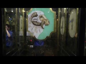 Beautiful Historic Otis Series 4 Traction Elevators at Hotel ICON in Downtown Houston, TX.