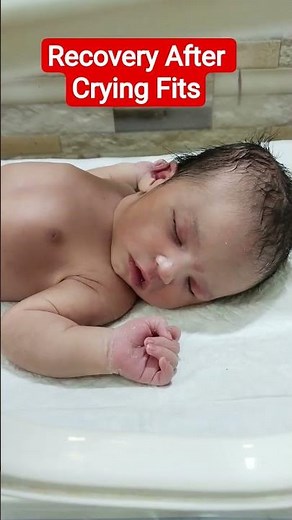 3 Days of Severe Crying… Now Finally Calm 💙 | Baby Recovery Journey