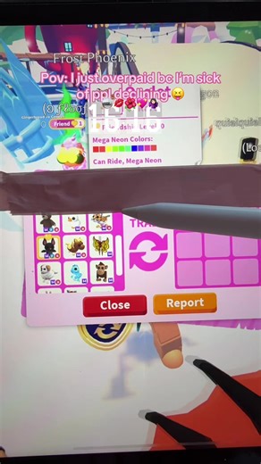 pls don’t hate!! (most of the megas are htt anyways and I have doubles of some so it’s technically a win ✌🏻) | #parrot#adoptme#preppy#overpaid#fyppp