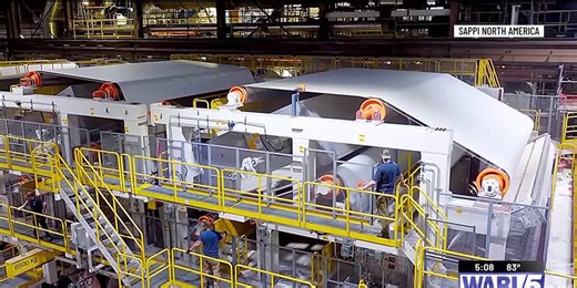 Sappi announces launch of North America’s most advanced paper machine in Skowhegan