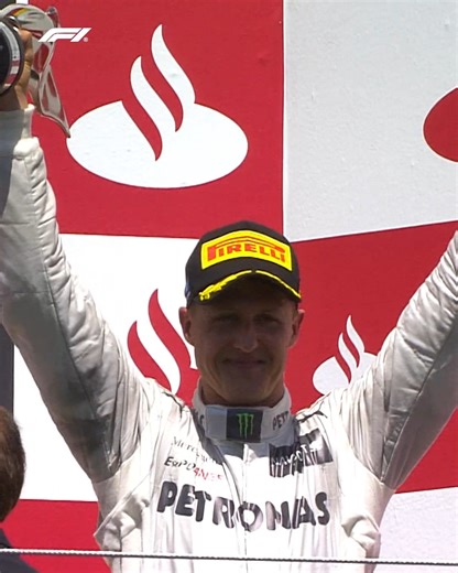 It's been 11 years since Michael Schumacher's final podium in F1 🥺 | F1