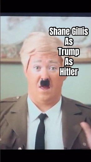 Shane Gillis as Trump as Hitler #funny #shanegillis #comedy #sketchcomedy #trump #shanegilliscomedy