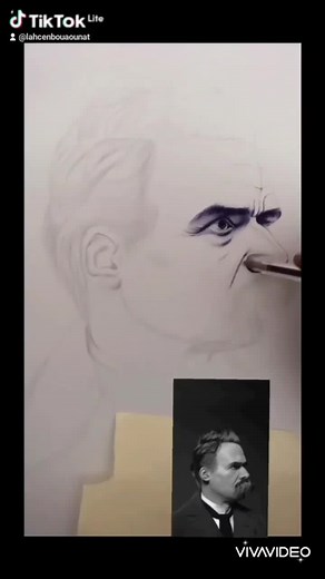 Drawing a portrait with ballpoint 🖊 Fredrick Neichze#