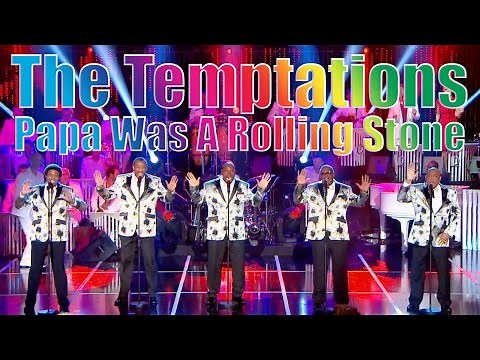 The Temptations - Papa Was A Rolling Stone / Live dans Les Années Bonheur