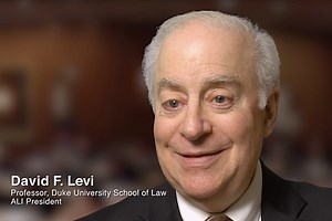 David F. Levi appears in PBS series | Bolch Judicial Institute of Duke Law