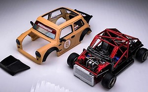 JDP改造风火轮 - 宽体低趴 Morris Mini Vtec B16 发动机 - Jakarta Diecast Project