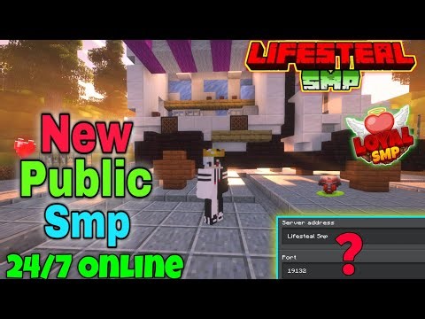 The Best Cracked 💗 LIFESTEAL Smp For Minecraft 1.21+ | 24/7 Online | Java + Mcpe | Free To Join 🐣