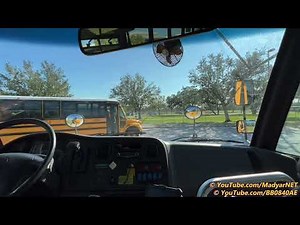 Thomas Saf-T-Liner® C2 buses leaving school
