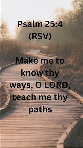 Bible verse for kids | Easy to memorize | Psalm 25:4 #bible #bibleverse #memoryverseforkids