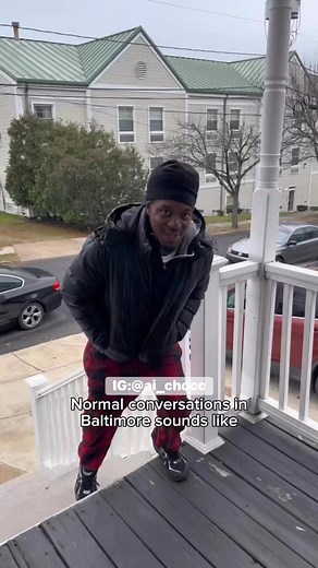 1.1K views · 11 reactions | How a normal Baltimore conversation sound like | Ai Choc | Facebook
