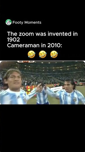 What is the cameraman doing😂😂😂 #football #soccer
