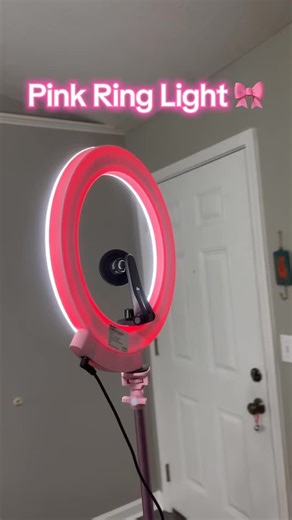 Kaylee Matthews (KayB) on Instagram: "The cutest pink ring light 🎀 #pinkringlight #ringlight #contentcreator #pinkfinds #contentcreator https://www.tiktok.com/t/ZP9JMABgWGcYs-nV5rZ/"