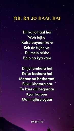 Dil ka jo haal hai 🤍 | Try with your own voice #shorts #lyrics #trywithyourownvoice #trending #viral