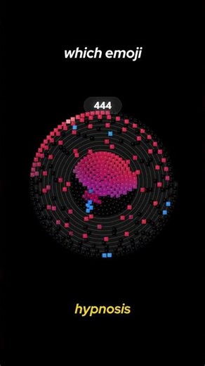Hypnosis Emoji - Bouncingball EMOJI🤖 #hypnosis #satisfying #relaxing
