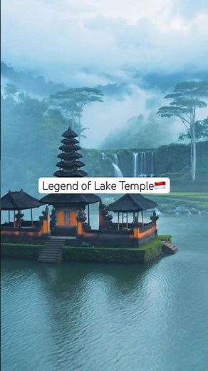 The ancient secret of Ulun Danu Beratan #laketemple #bali #legend
