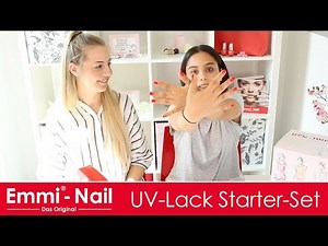 Tutorial: Nägel mit UV-Nagellack, Nägel die einfach länger halten – Emmi-Nail: UV-Lack Starter-Set