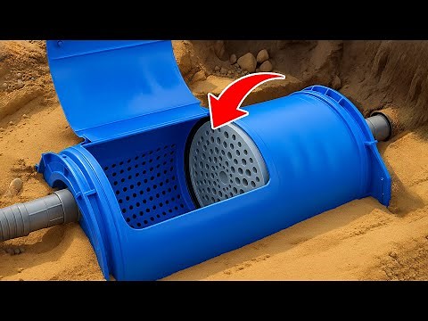 Very Few People Know This PVC Trick! DIY Wastewater Filter & Free Water System