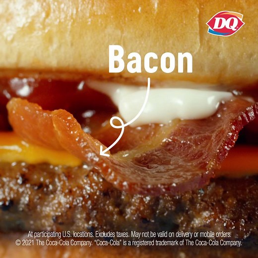 37K views · 38 reactions | The $6 Meal Deal now comes with a NEW Bacon Cheeseburger plus all your full-sized favorites, so head to your DQ store and start living your best bacon life. #HappyTastesGood | Dairy Queen | Facebook
