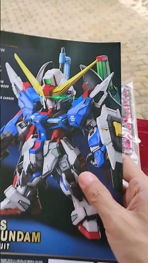 Unboxing MGSD Destiny Gundam