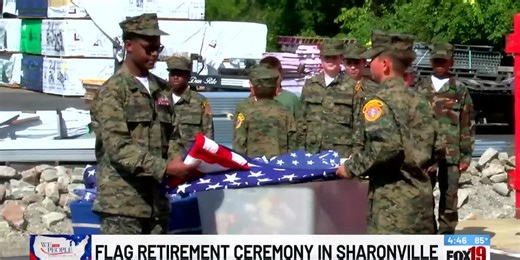 Flag retirement ceremony hosted in the Tri-State