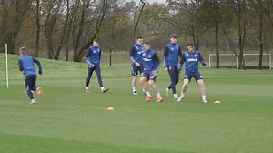 🎥 OPEN TRAINING: The first-team prepare for tomorrow's semi-final at Hampden Park. | Rangers FC