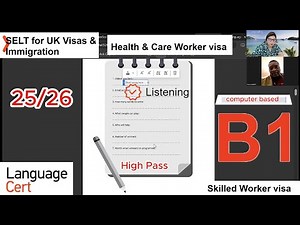 LanguageCert International ESOL SELT B1 Listening, Reading, Writing & Speaking|| Test with Answers