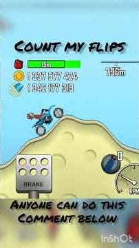 Count the Bike Flips Challenge 🤯 Can You Beat Me? #shorts