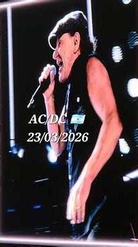 AC/DC Argentina 23/03/2026 #acdc #pwrup "Back in Black", Estadio River Plate