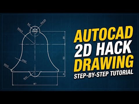 AutoCAD 2d Hack Drawing
