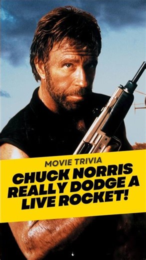 Chuck Norris Survived a Real Rocket Firing on Set?