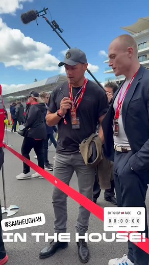 Sam Heughan in the house! Reposted @motogp @samheughan #SamHeughan | Barbara Fraser Outlander 2