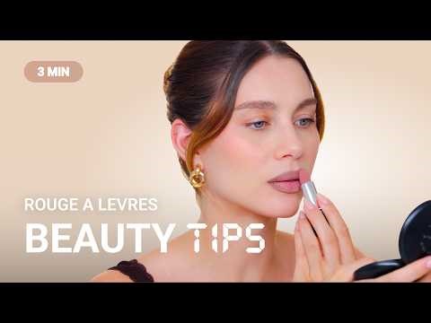 Comment appliquer son rouge à lèvres parfaitement 💄 | Astuces maquilleuse pro